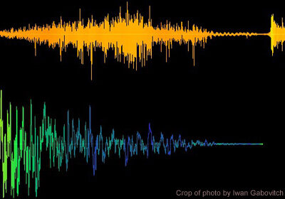 Image of audio signature graphic