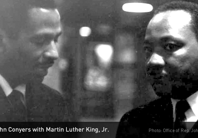 John Conyers and MLK