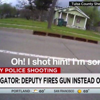 [VIDEO SCREENSHOT] Deadly Police Shooting: "Oh! I shot him! I'm sorry."