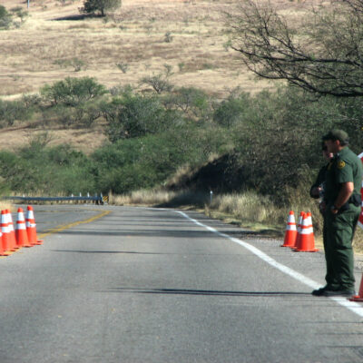 Border Patrol Checkpoint, Santa Cruz County, Arizona