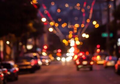 Blurry Street by Thomas Hawk