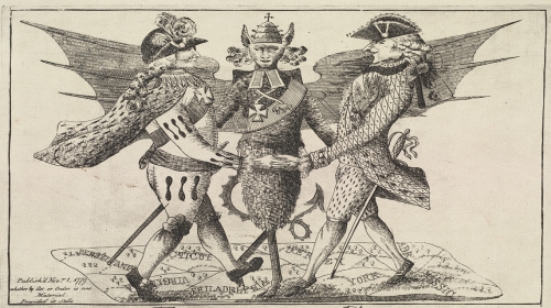 18th Century political cartoon