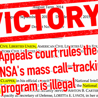 Victory in NSA lawsuit