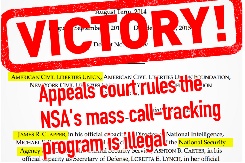 Victory in NSA lawsuit
