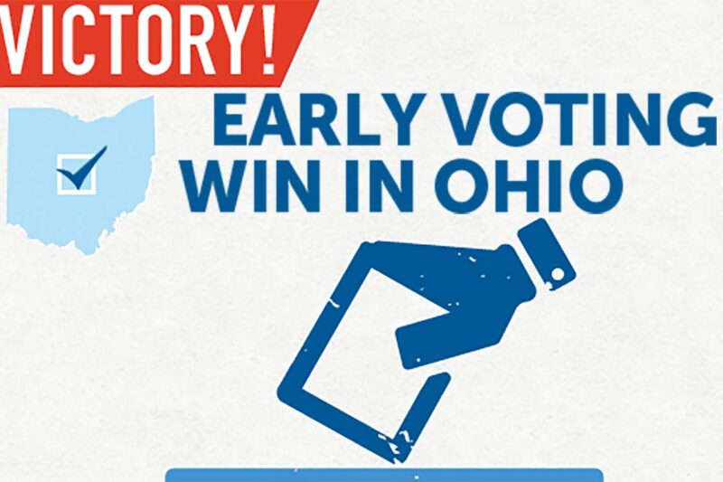 Early Voting Win in Ohio