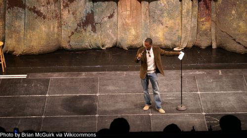 Chris Rock on stage