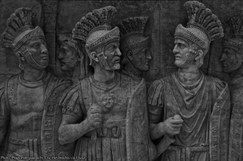 Bas-relief of Praetorian Guards