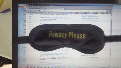 Privacy Please laptop
