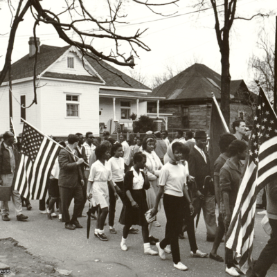 Voting rights marches in Selma, Alabama, in 1965