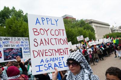 BDS Protest