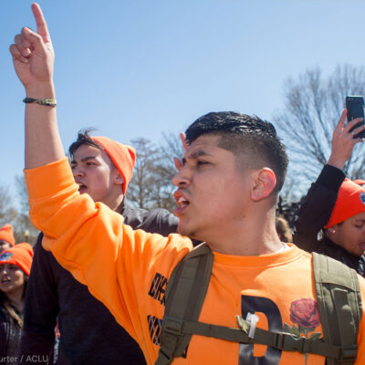 Dreamer at DACA Rally in DC