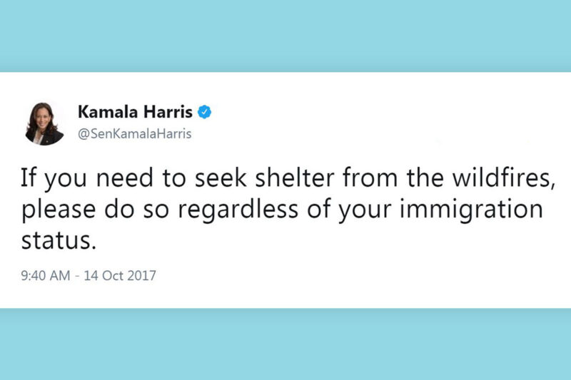Kamala Harris Tweet