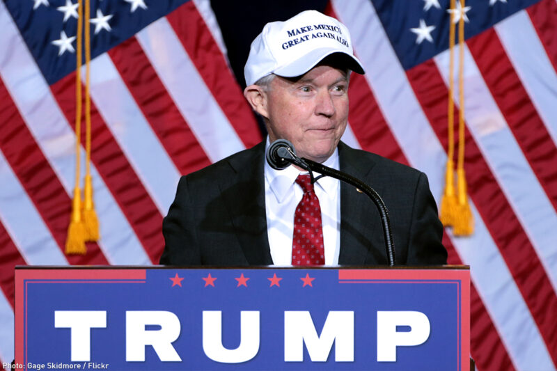 Jeff Sessions in Hat