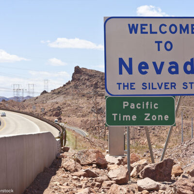 Nevada Welcome Sign