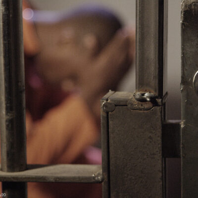 Prisoner Behind Bars