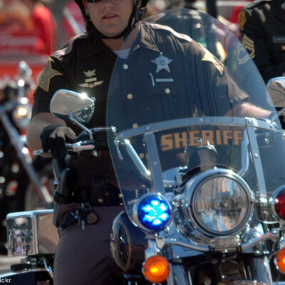Sheriff on Bike