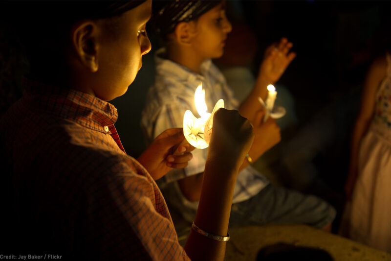 Sikh Candle