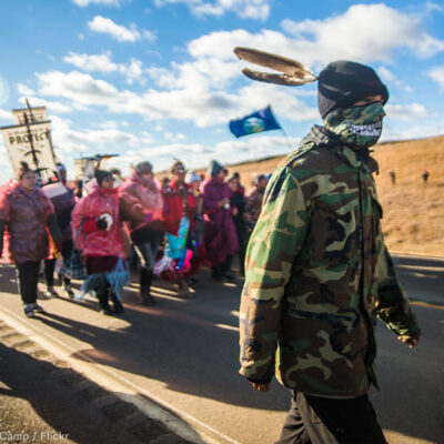 Water Protectors at Standing Rock