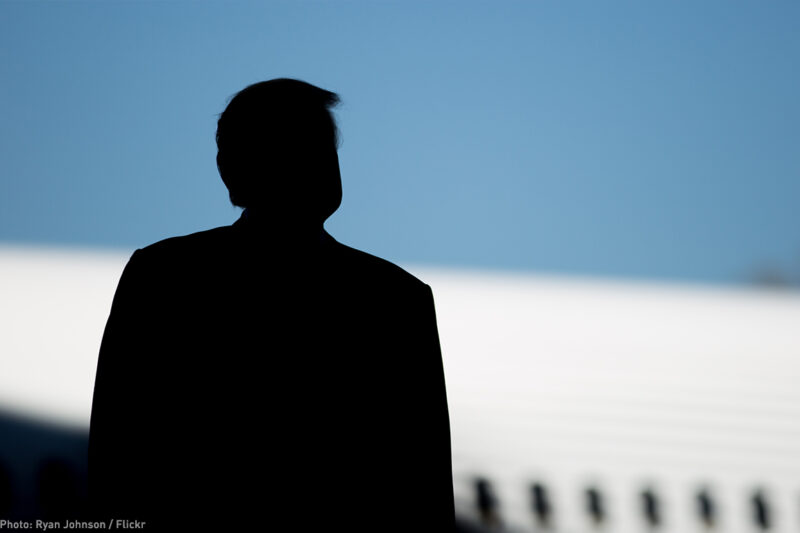 Trump Silhouette