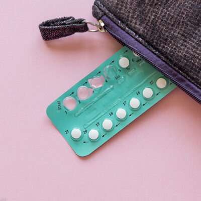 Birth Control Strip in Purse