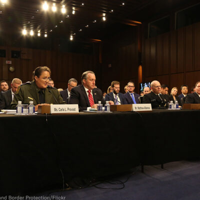 CBP officials testifying in Congress