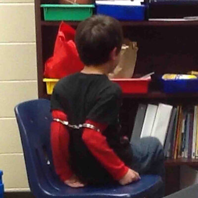 Child Handcuffed