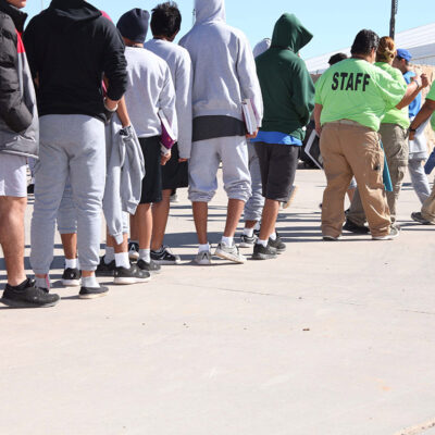 Immigrant Teens in Tornillo Camp