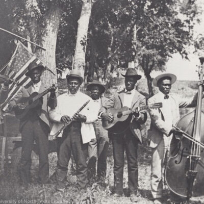 Emancipation Day Band, 1900