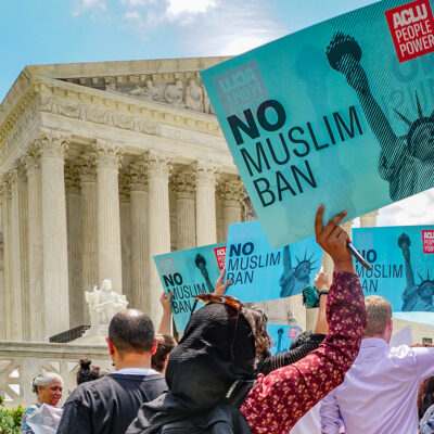 Muslim Ban Protest at the Supreme Court
