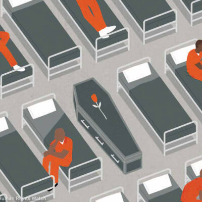 Prison Bed Illustration
