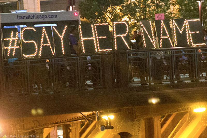 Say Her Name protest in Chicago