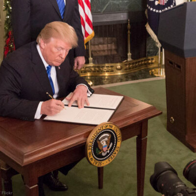 Trump Signing
