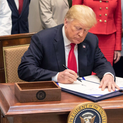 Trump Signing