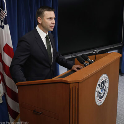 Customs and Border Protection Commissioner Kevin K. McAleenan