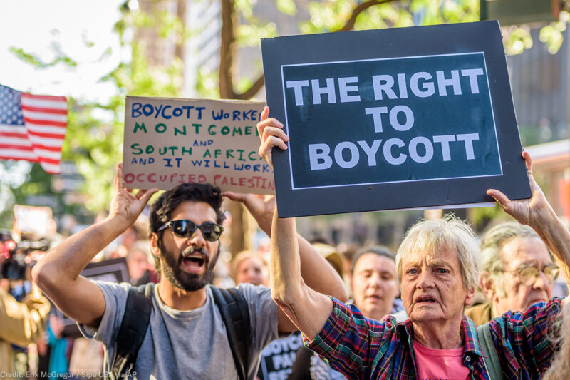 Boycott Israel Protest