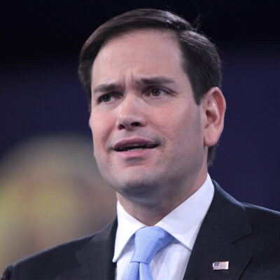 U.S. Senator Marco Rubio of Florida speaking at the 2016 Conservative Political Action Conference (CPAC) in National Harbor, Maryland