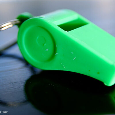 Whistle by Steven Depolo via Flickr