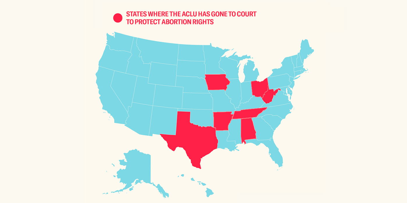 We're in 7 states defending abortion rights.