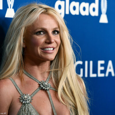 Photo of pop star Britney Spears at the 29th annual GLAAD Media Awards in 2018.