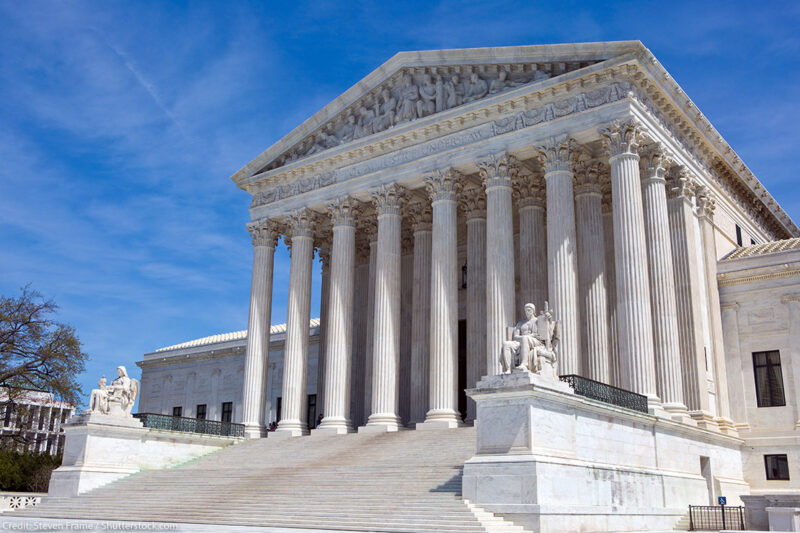 Photo of the Supreme Court building in Washington, DC