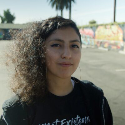 Nalya Rodriguez of the Youth Justice Coalition in Los Angeles