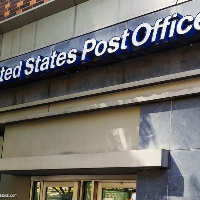A post office location.