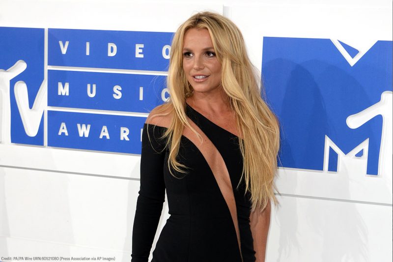Britney Spears is shown arriving to the MTV Video Music Awards on June 28, 2016