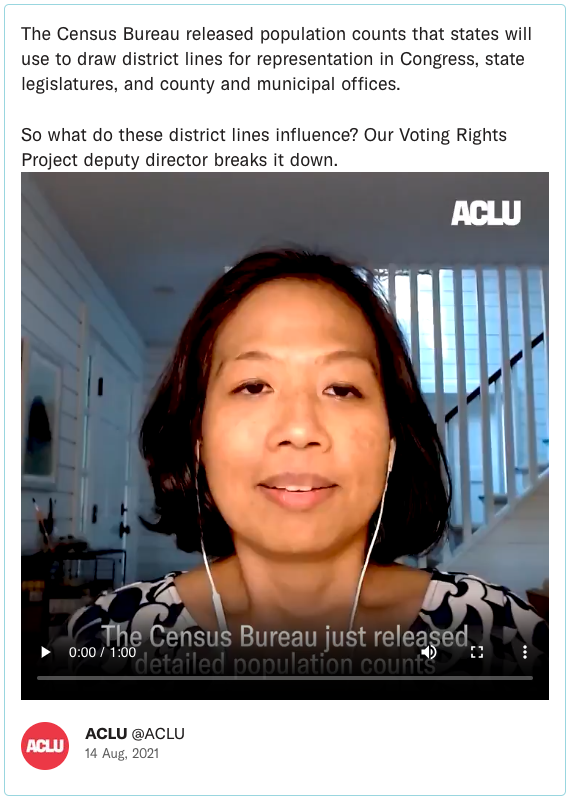 The Census Bureau released population counts that states will use to draw district lines for representation in Congress, state legislatures, and county and municipal offices. So what do these district lines influence? Our Voting Rights Project deputy director breaks it down.