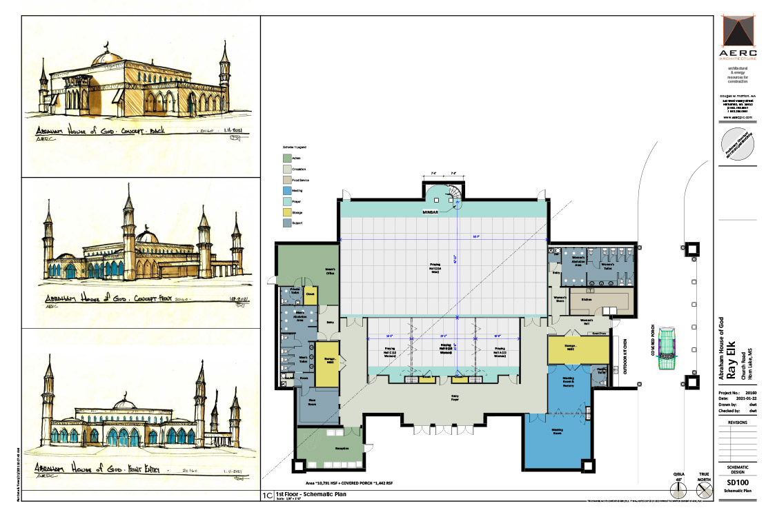 Mosque Layout