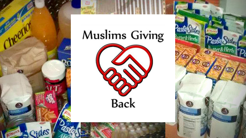 A photo of Muslims Giving Back