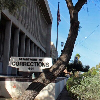 The Arizona Department of Corrections, Rehabilitation and Reentry headquarters in Phoenix.