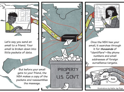 A photo representing the case Wikimedia v. NSA - Challenge to Upstream Surveillance