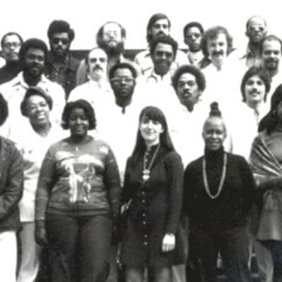 A portrait of individuals who were part of the Freedom House.