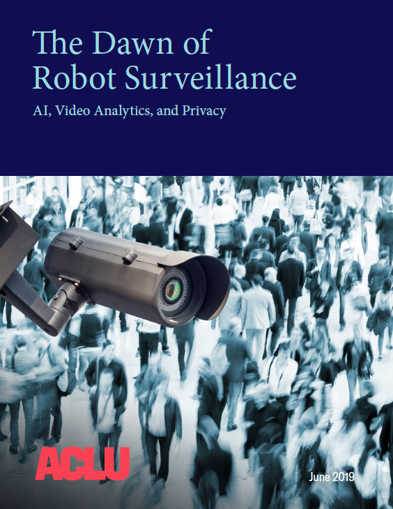 The Dawn of Robot Surveillance